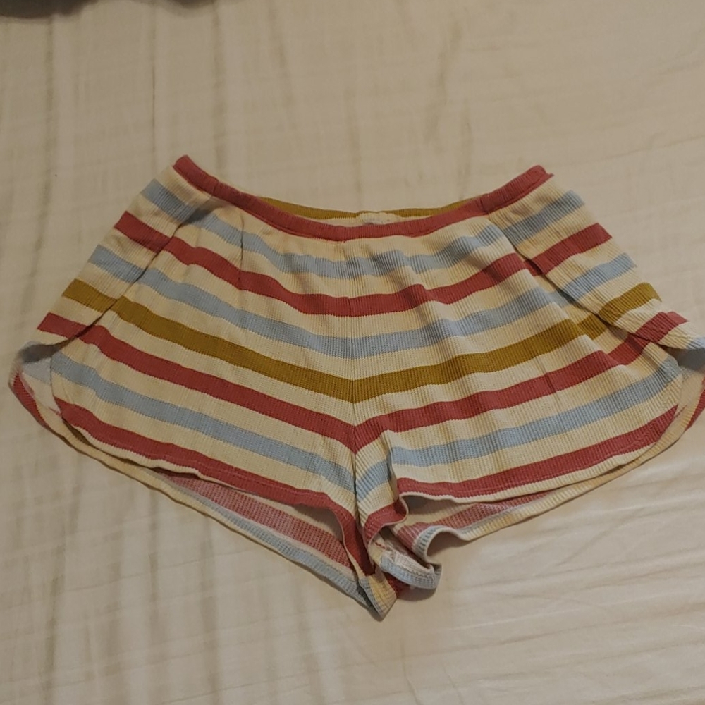 Striped Shorty Shorts